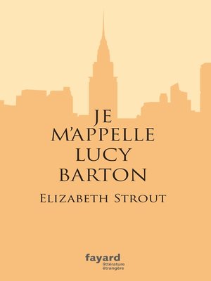 cover image of Je m'appelle Lucy Barton